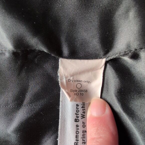 J. CREW Stadium Cloth by Nello Gori Pea Coat Size 2 Gray Woolblend Preppy - Picture 7 of 10